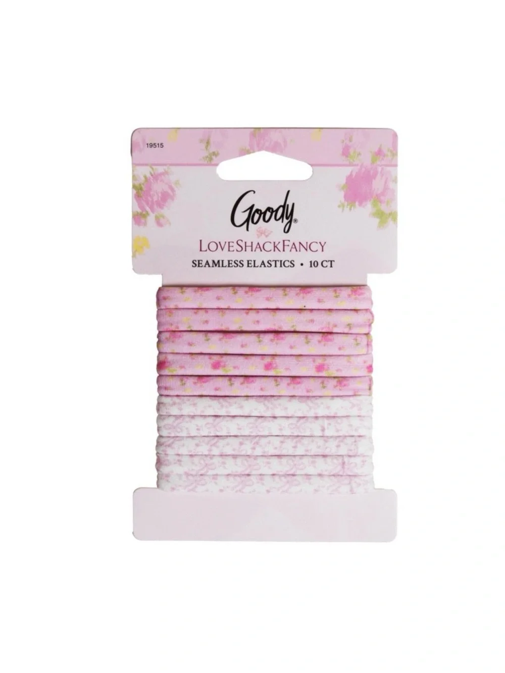 LoveShackFancy Hair Bundle: Brush, 5ct Scrunchies & 10 ct Seamless Hair Ties
